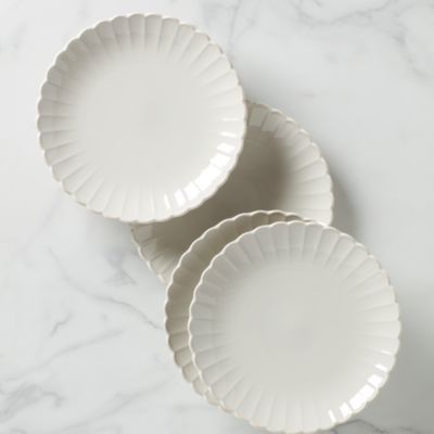 French Perle Dinner Plate, Set of 4