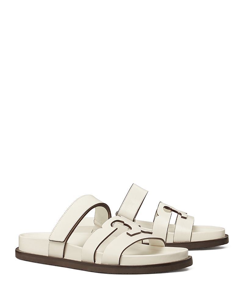 Tory Burch Ines Sport Slides In New Ivory