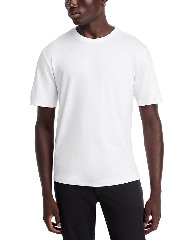 Rag & Bone Pima Interlock Tee White In White