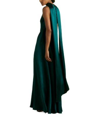 【海外限定】REISSドレス☆Pink Fae Satin Cape Maxi Dress Reiss FAE SATIN CAPE MAXI DRESS IN PINK | Pickle