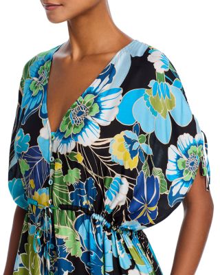 Jenn Drawcord Kaftan Cover Up