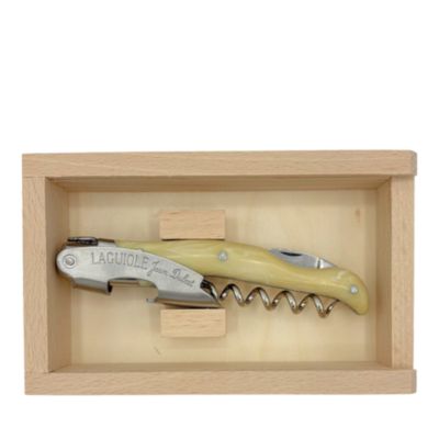 Wine Waiter Ivory Horn Handle Corkscrew
