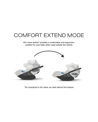 Cloud T Comfort Extend Infant Car Seat with SensorSafe