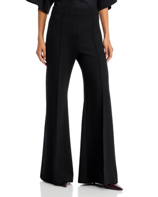 Rosetta Getty - Pintuck Wide Flare Pants