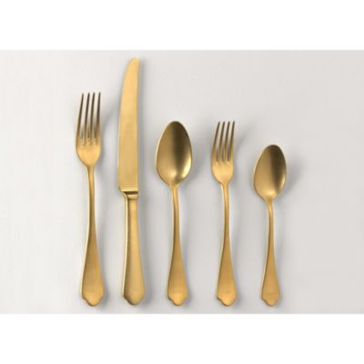 Posate Gold 5-Piece Place Setting  