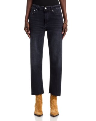 Palma High Rise Ankle Straight Jeans in Medallion