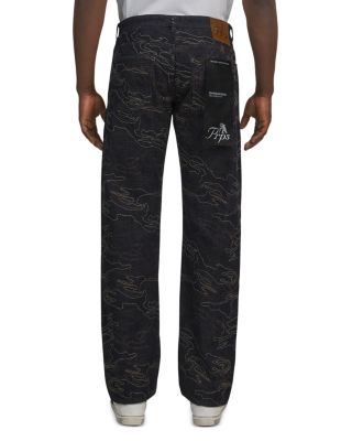 Niseko Relaxed Fit Jeans in Rinse Black