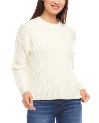 Karen Kane Cable Knit Sweater