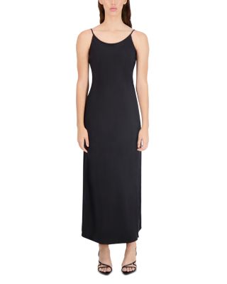 Point - Faux Suede Slip Dress