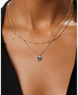 Coin Necklace Set - Willow