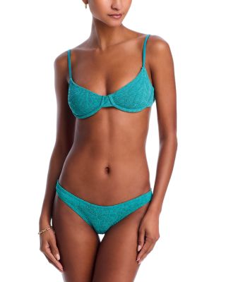 bond-eye - Gracie Balconette Bikini Top & The Sign Brief Bikini Bottom