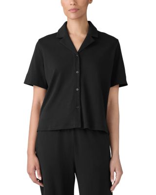 Eileen Fisher - Notch Collar Shirt