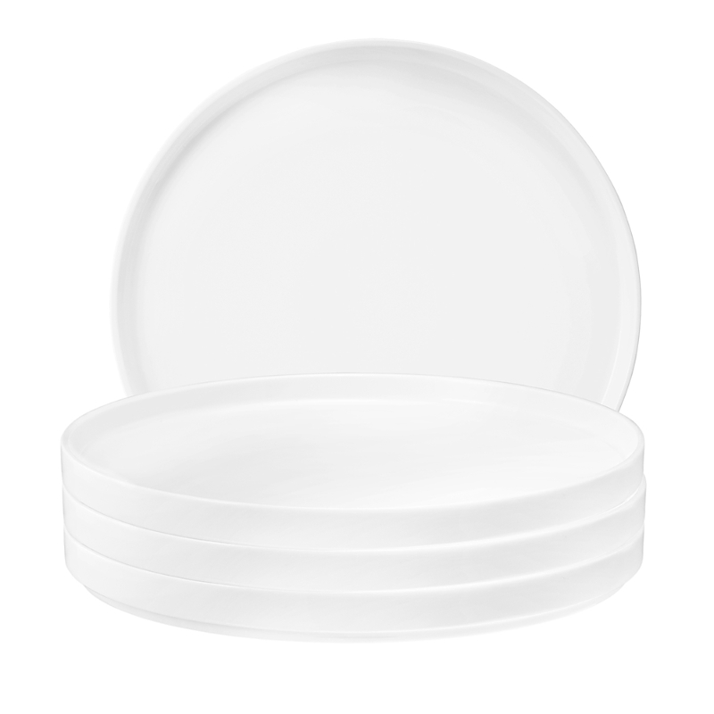 Seltmann Good Mood Salad Plates, Set Of 4 In White