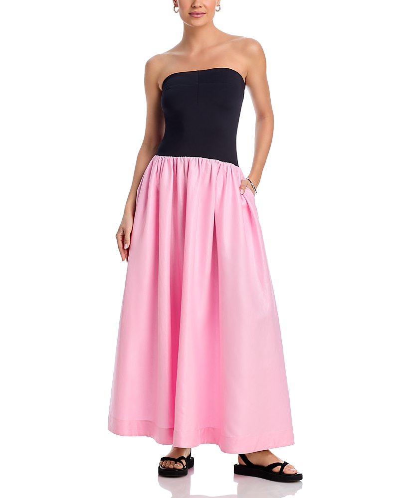 Ciao Lucia Giselle Colorblocked Dress In Pink