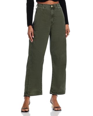 High Rise Barrel Leg Pants