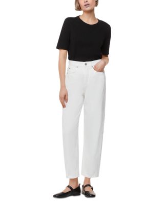 Authentic Organic High Waist Barrel Leg Jeans