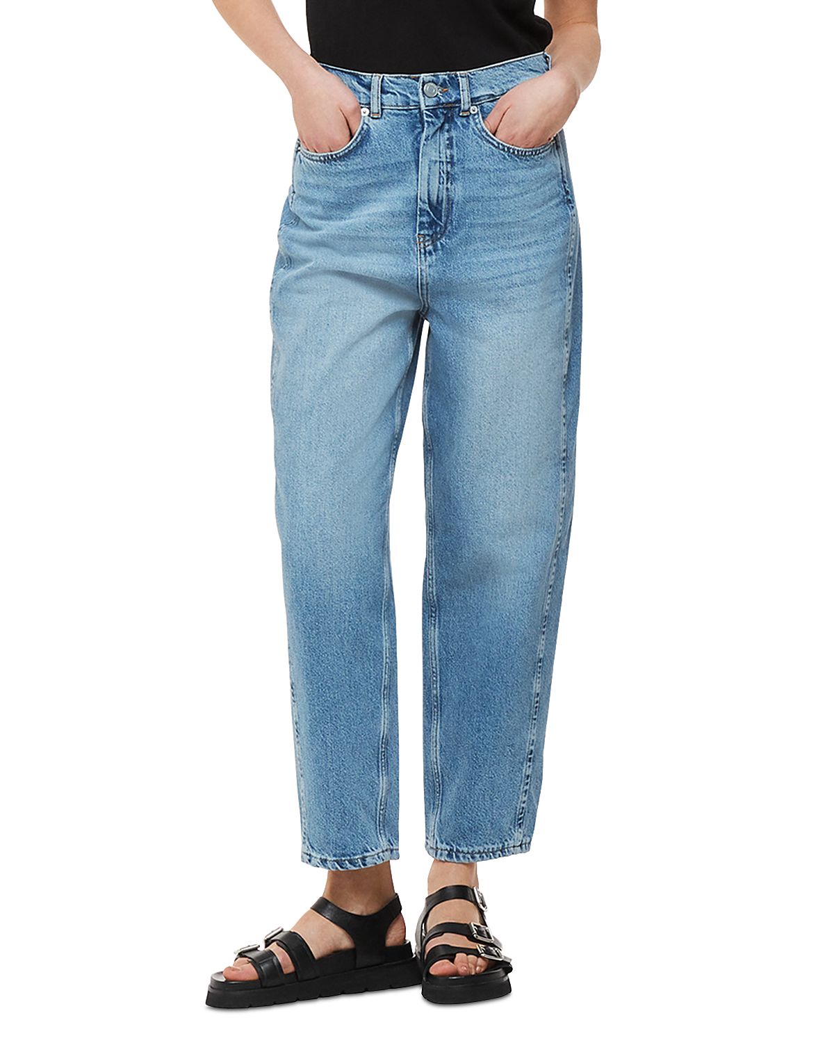 Whistles Authentic Barrel Leg Jeans