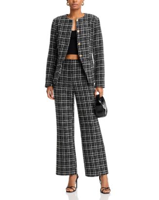 60's Aqua Tweed Blazer by Hanbury