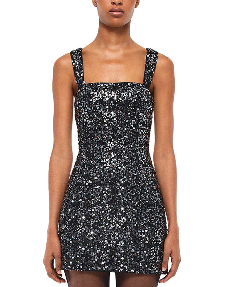 Simkhai Benson Mini Dress In Black In Black