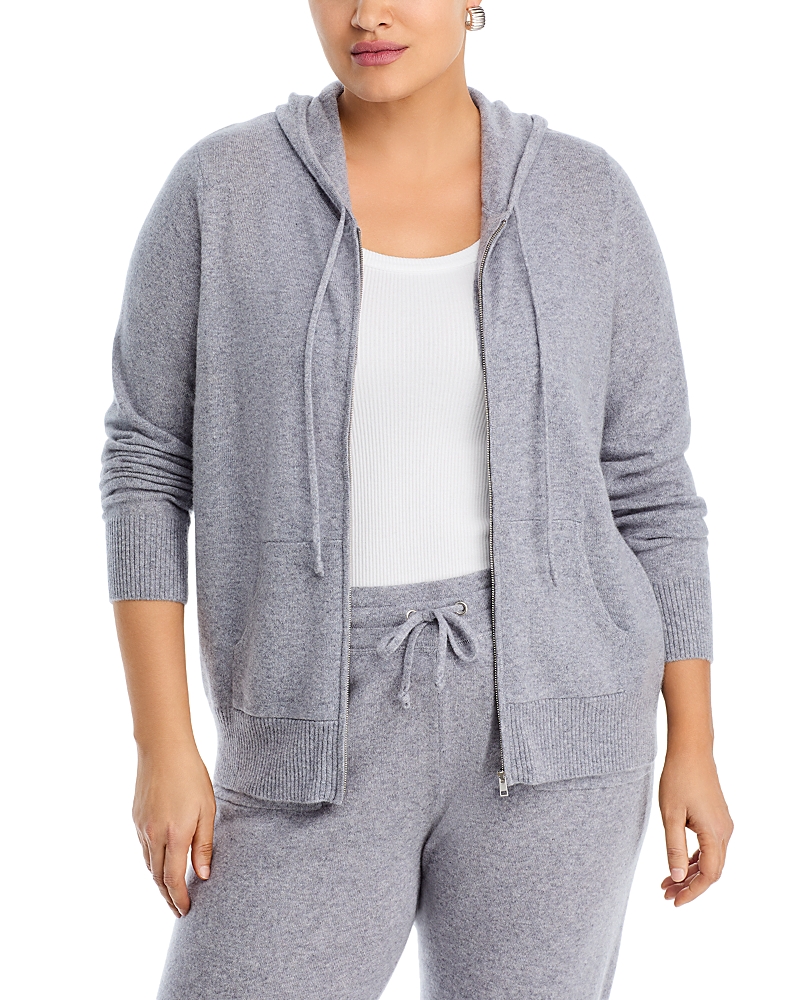 C By Bloomingdale's Cashmere Zip Hoodie - Exclusive