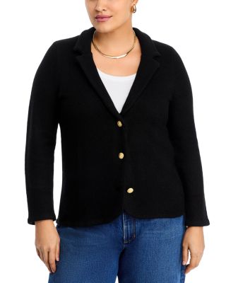 100% Cashmere Notch Lapel Blazer - Exclusive