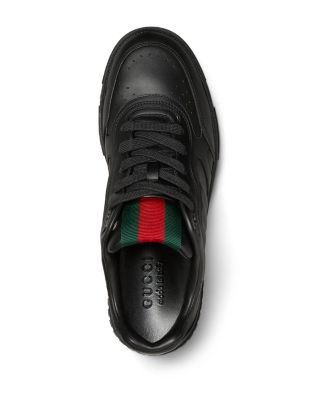 Men's Re-Web Low Top Leather Sneakers