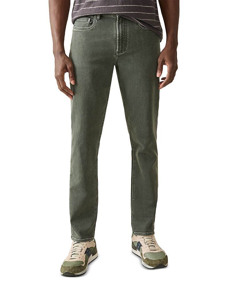 Faherty Stretch Terry Slim Fit Pants