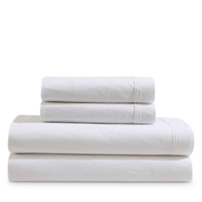 Washed Percale Cotton Sheet Set, Twin XL