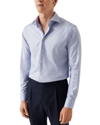 Eton - Slim Fit M&eacute;lange Solid Shirt