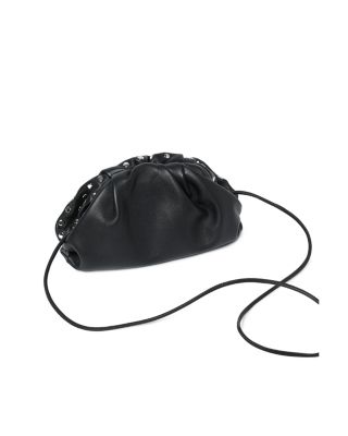 Bailey Pleated Leather Clutch