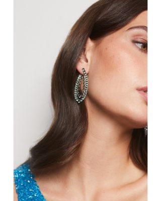 Starlet Stone Drop Front to Back Earrings