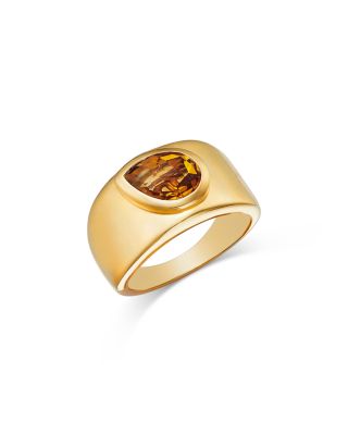 Bloomingdale's Fine Collection Citrine Statement Ring in 14K Yellow Gold