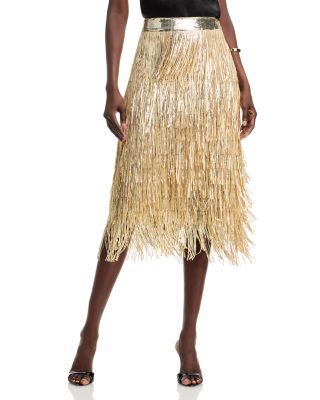 Elie Tahari - The Zoe Sequin Tassel Skirt