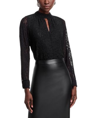 Elie Tahari - The Andi Lace Blouse