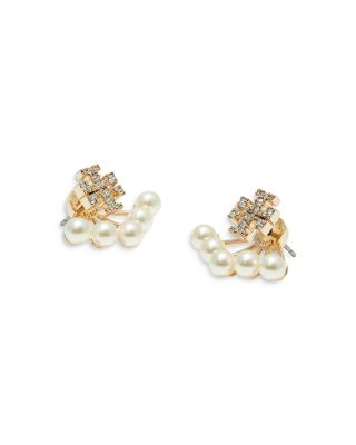 Moondance Pearl Front-Back Earrings