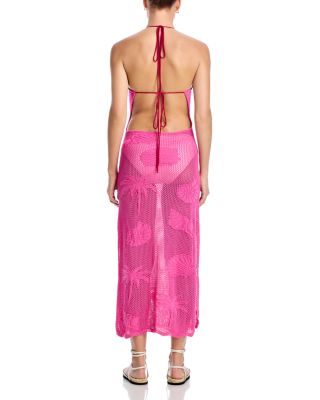 Arlene Crochet Swim Cover Up Dress