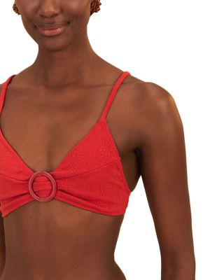 Matelasse Pineapple Bikini Top