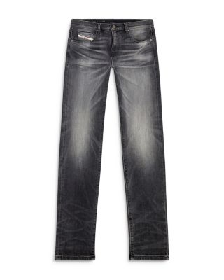 2019 D-Strukt Slim Fit Jeans in Black Denim