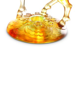 Exultation Crystal Art Horse Sculpture