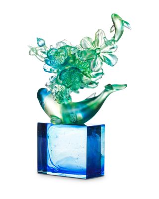 Crystal Flower Whale Journey of Kun