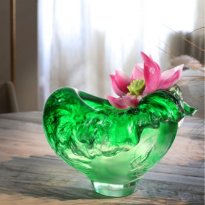 Crystal Floral Vase, Lotus Pond Leisure