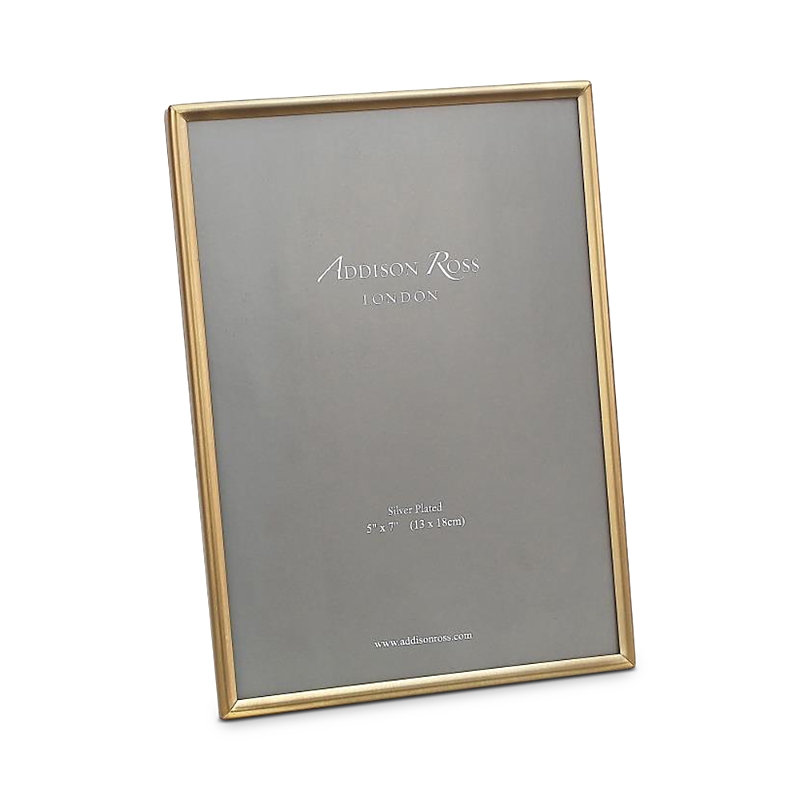 Addison Ross Fine Matte Gold Picture Frame, 4 X 6