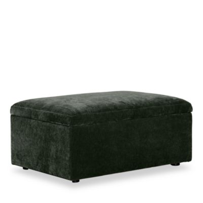 Auburn Medium Rectangle Fabric Ottoman