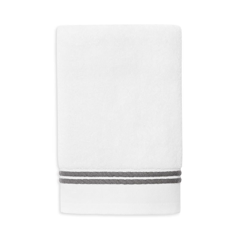 Sferra Aura Combed Cotton Hand Towel In White