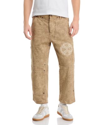 Honor the Gift - Cropped Acid Washed Carpenter Pants