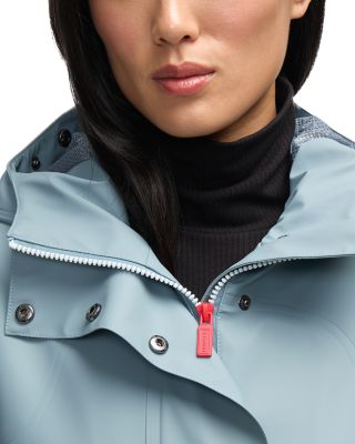 Abbey Short Rubberized Rain Jacket