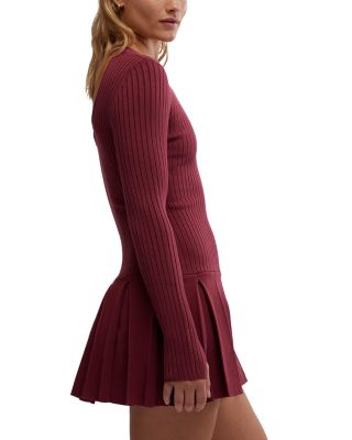 Emmy Pleated Skirt Mini Dress