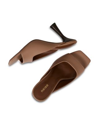 Women's Justine Square Mule Heel Shoes