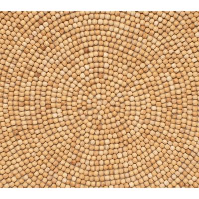 Wood Round Placemats, Set of 4