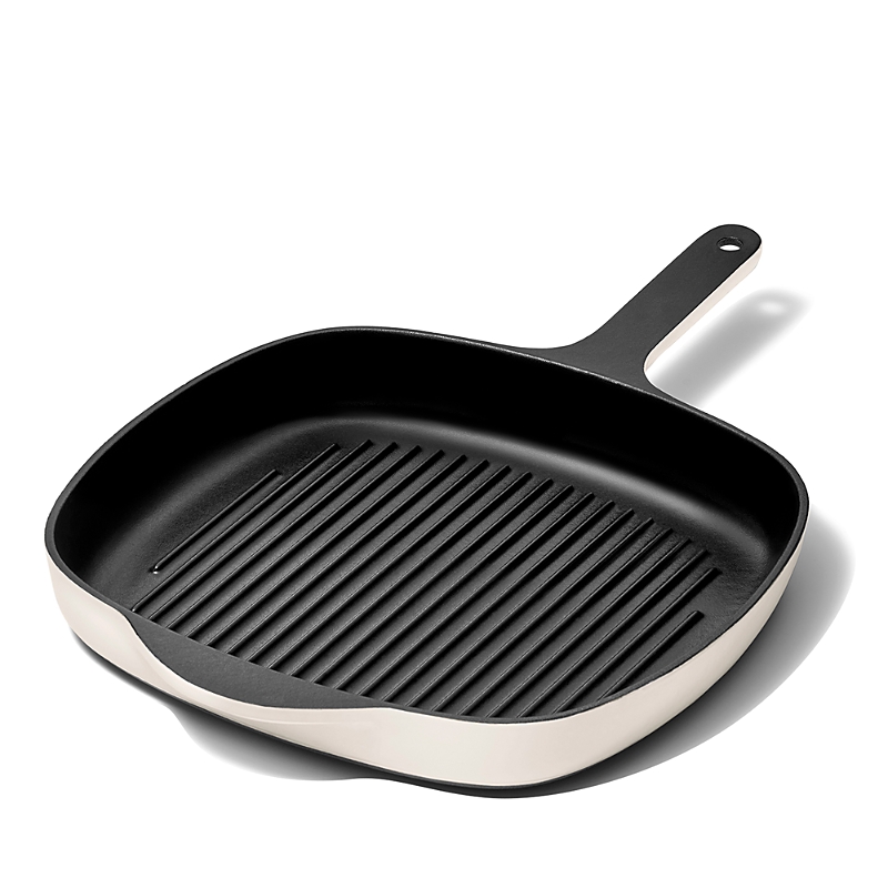 Caraway Enameled Cast Iron 10.5 Grill Pan